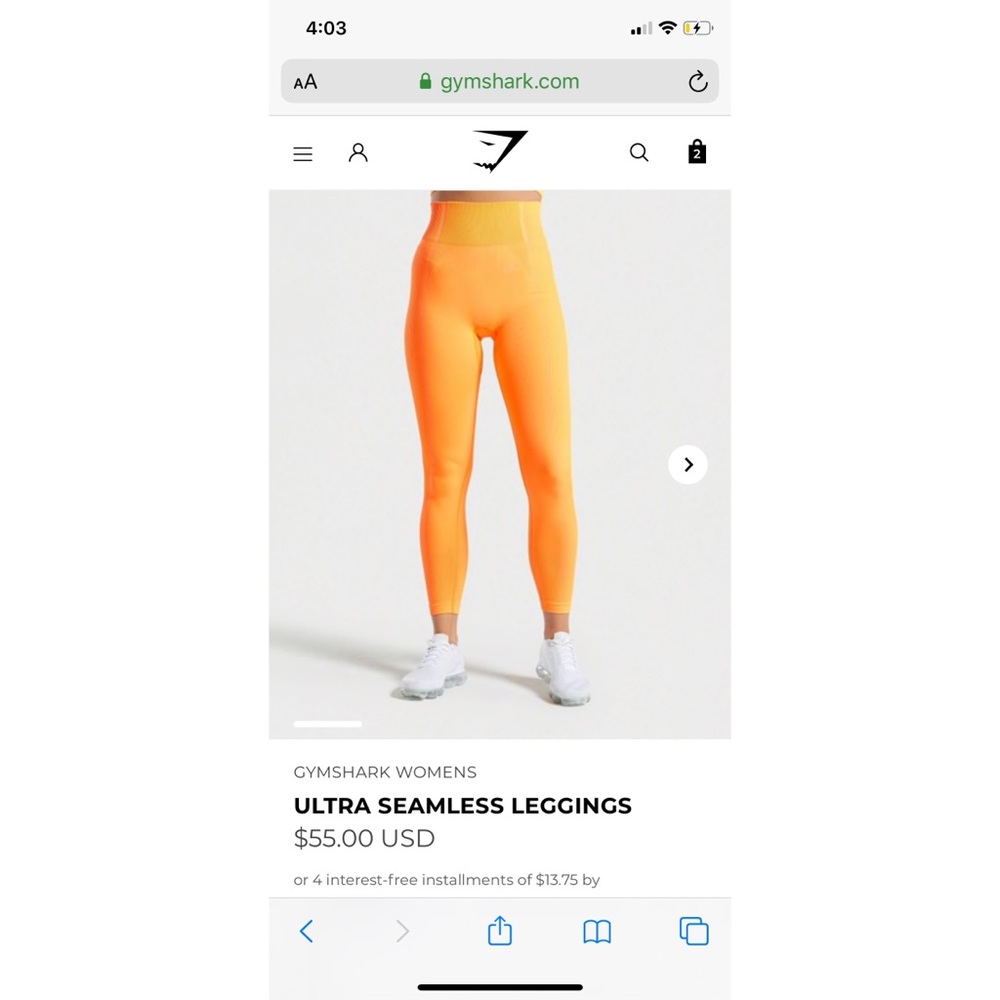 Gymshark Ultra Seamless Leggings